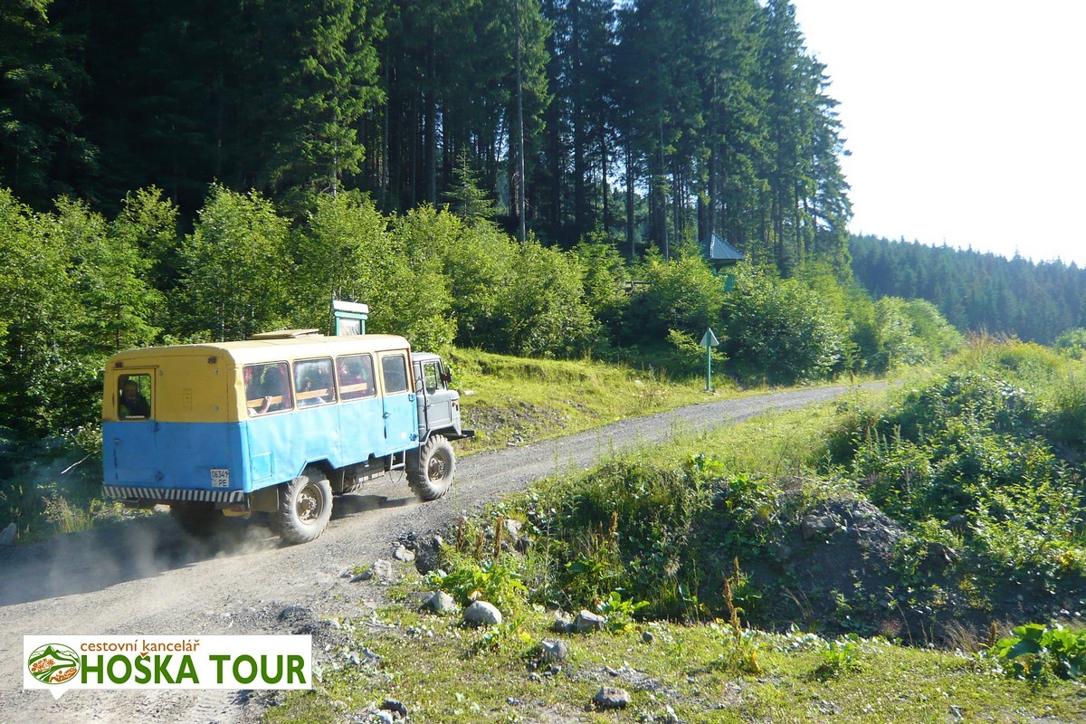 Poznávací zájezd na Ukrajinu s turistikou