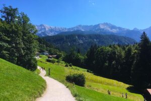 Vycházka nad soutěskou Partnachklamm - zájezdy do Německa