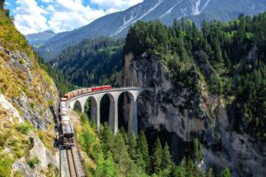 Landwasserviaduct - cestování po Švýcarsku a jeho krásách