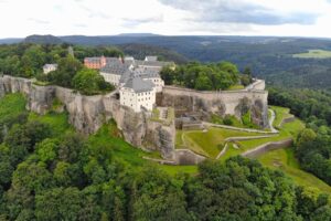 Pevnost Königstein v Saském Švýcarsku