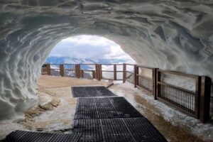 Návštěva Aiguille du Midi - cestování po francouzských Alpách