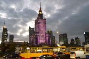 Palác kultury a vědy - prohlídka Varšavy
