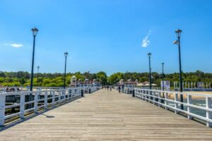 Molo v Sopotech - poznávací zájezdy s koupáním k Baltskému moři