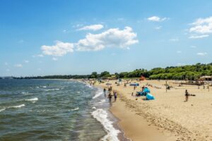 Pláže u Gdaňsku a Sopot v Polsku - zájezd vlakem k Baltskému moři
